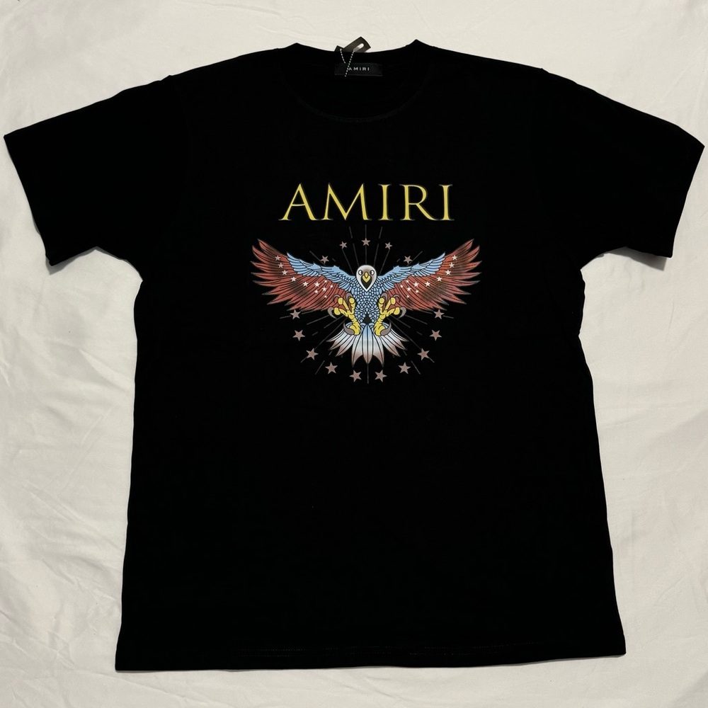 Amiri Bird Black T Shirt